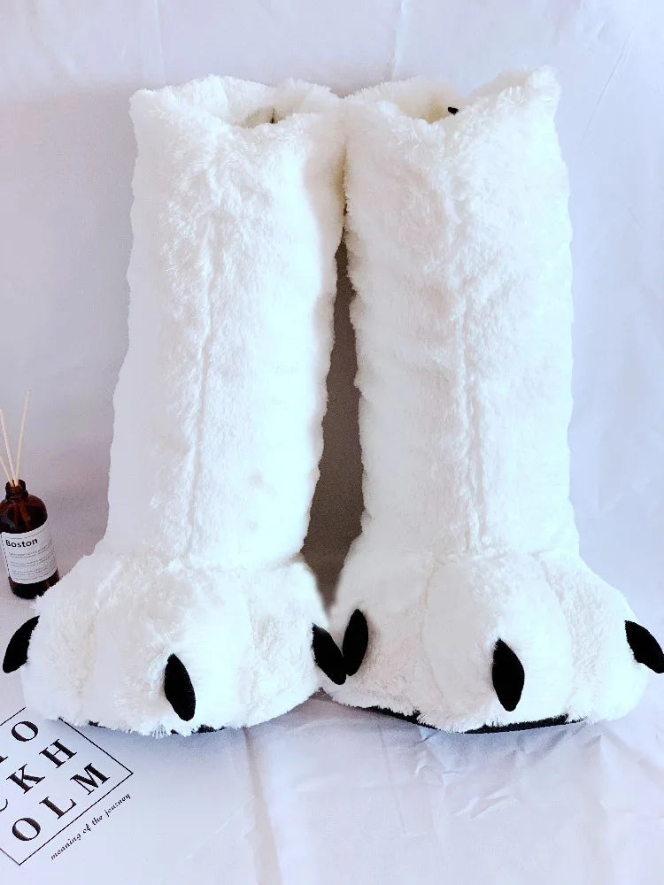 Bear Paw Slippers - High Top