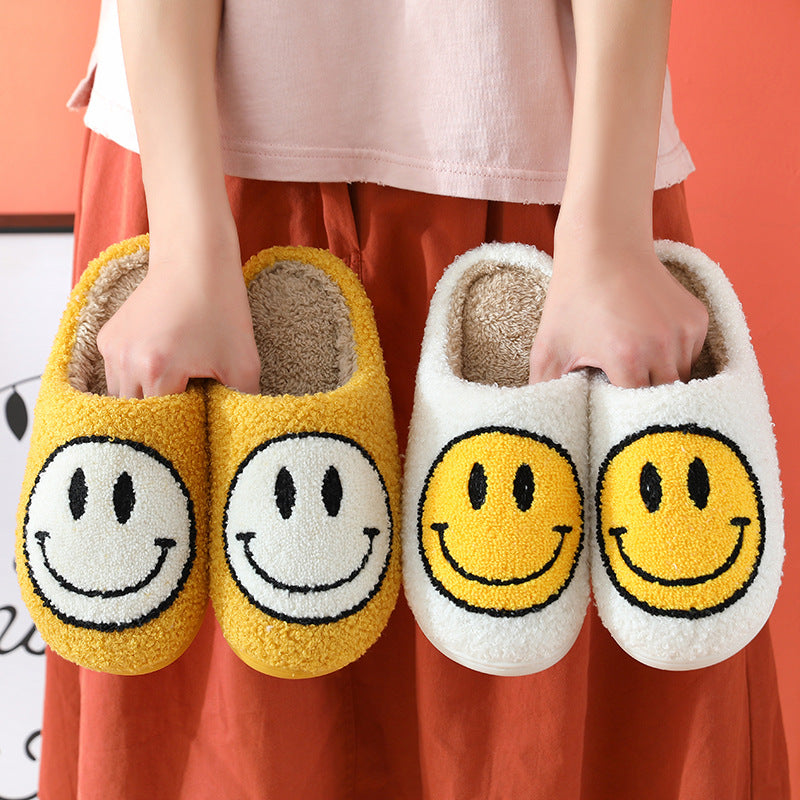 Smiley Face Slippers