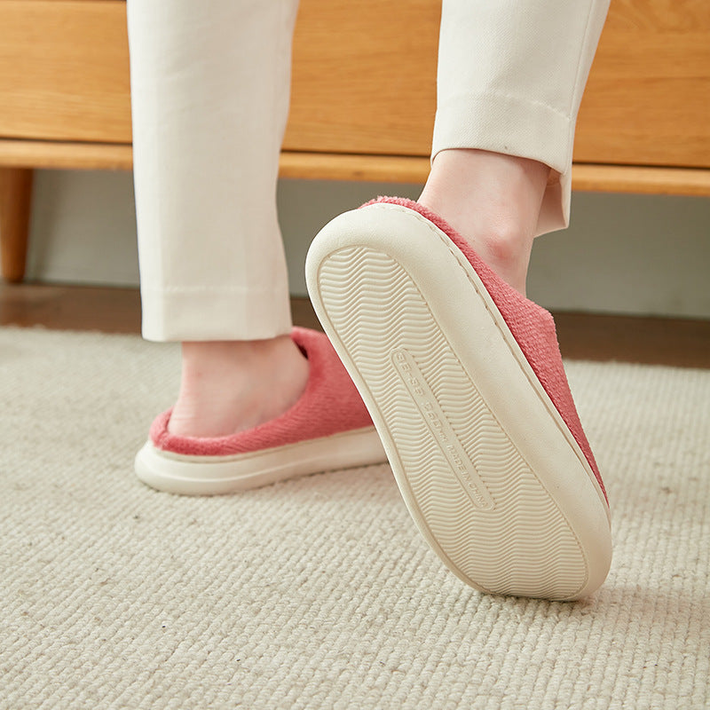Plain Wool Slippers