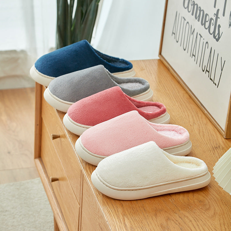Plain Wool Slippers