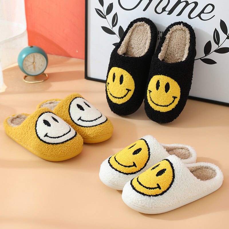 Smiley Face Slippers