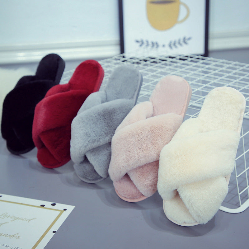 Cross Over Slippers