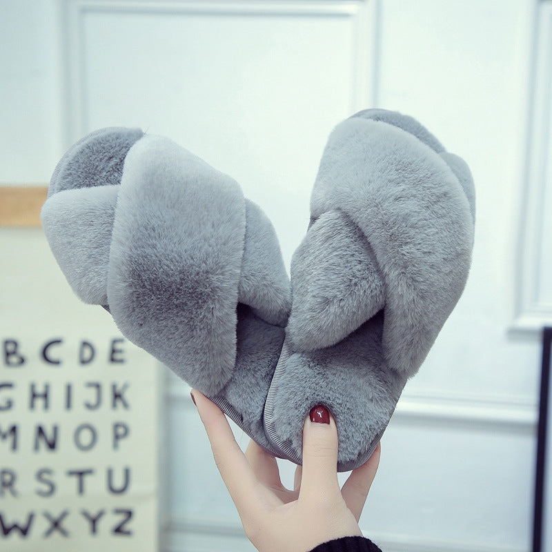 Cross Over Slippers
