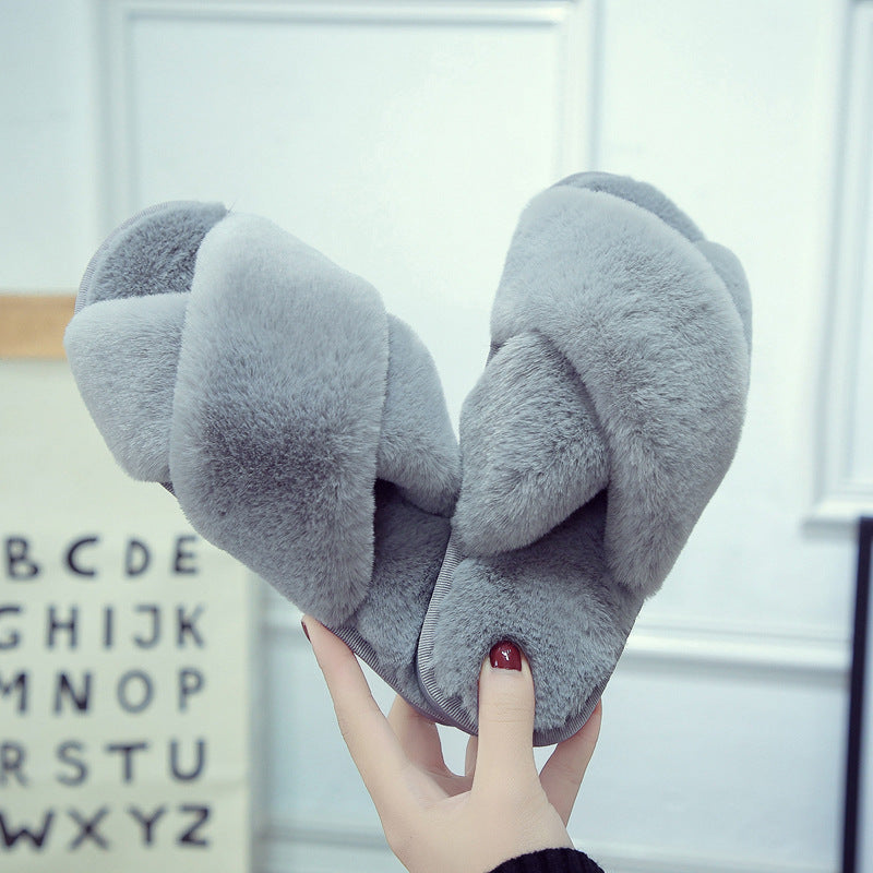 Cross Over Slippers