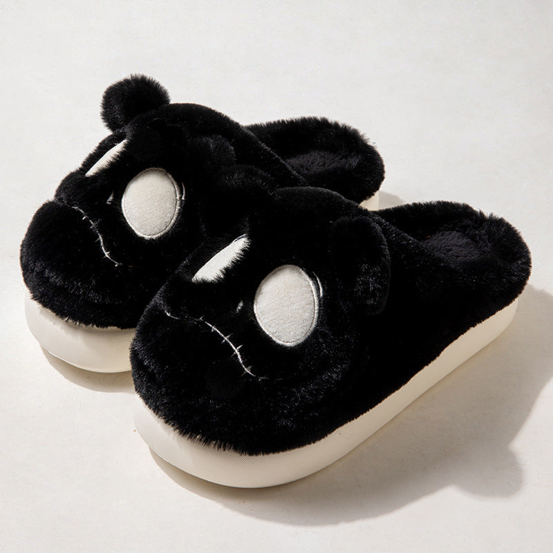 Teddy Skull Slippers