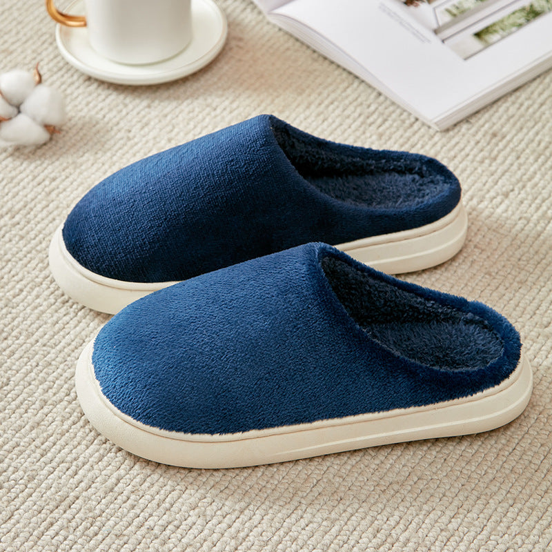 Plain Wool Slippers