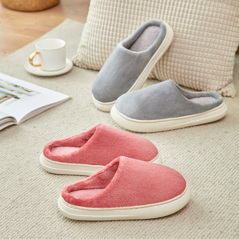 Plain Wool Slippers