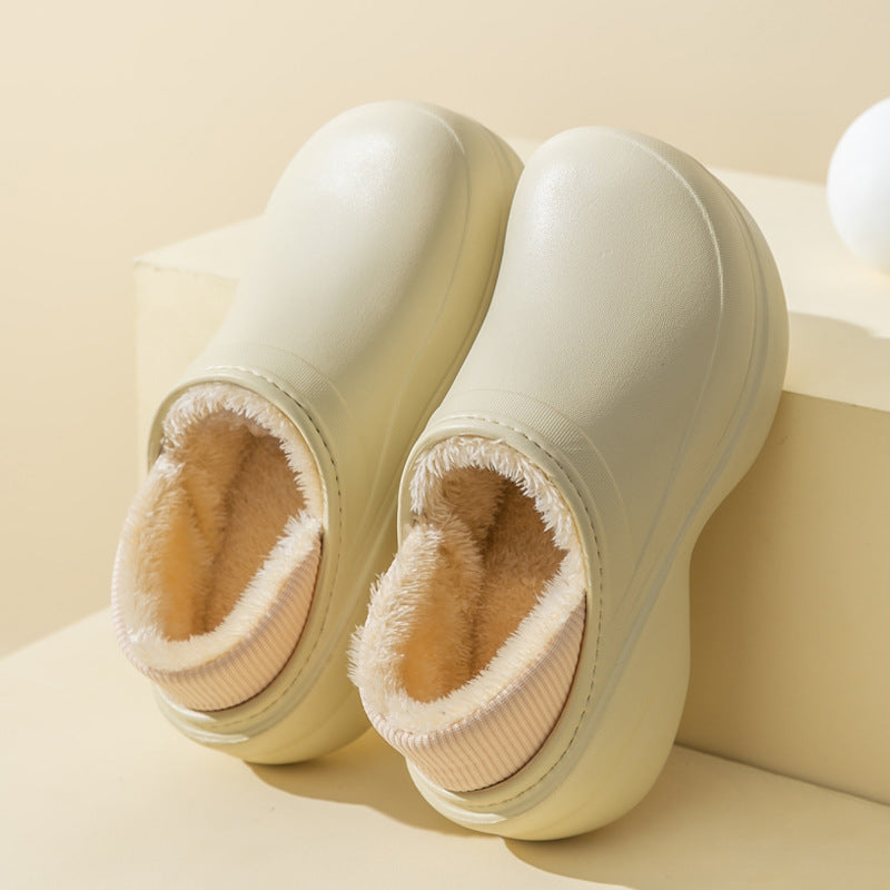Waterproof Cotton Slippers