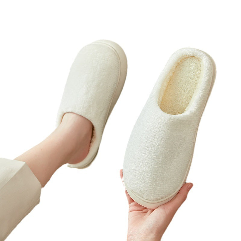 Plain Wool Slippers