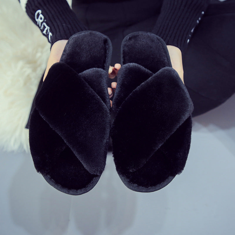 Cross Over Slippers