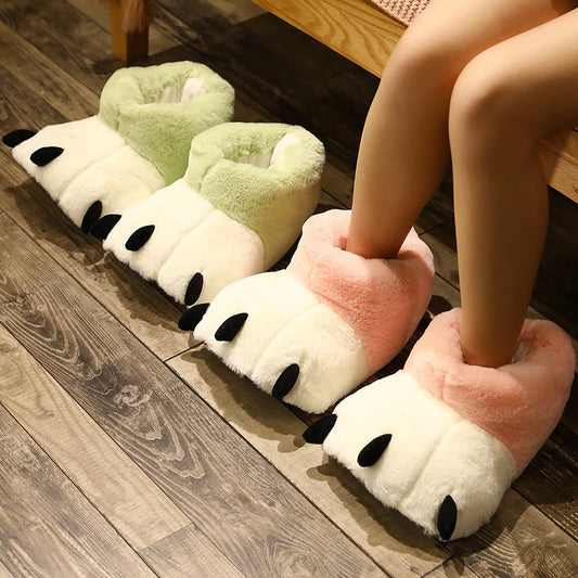 Bear Paw Slippers - Multi Colour